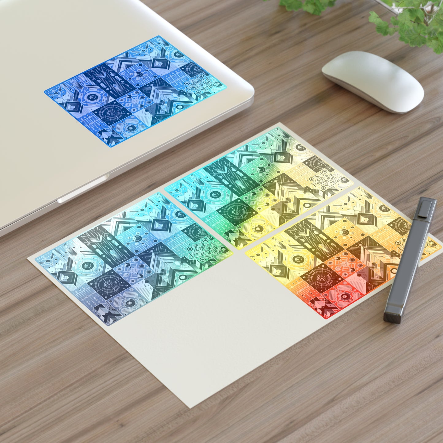 Digital Minimalism Minimalist Tech Sticker Sheets - 8404 Design-50