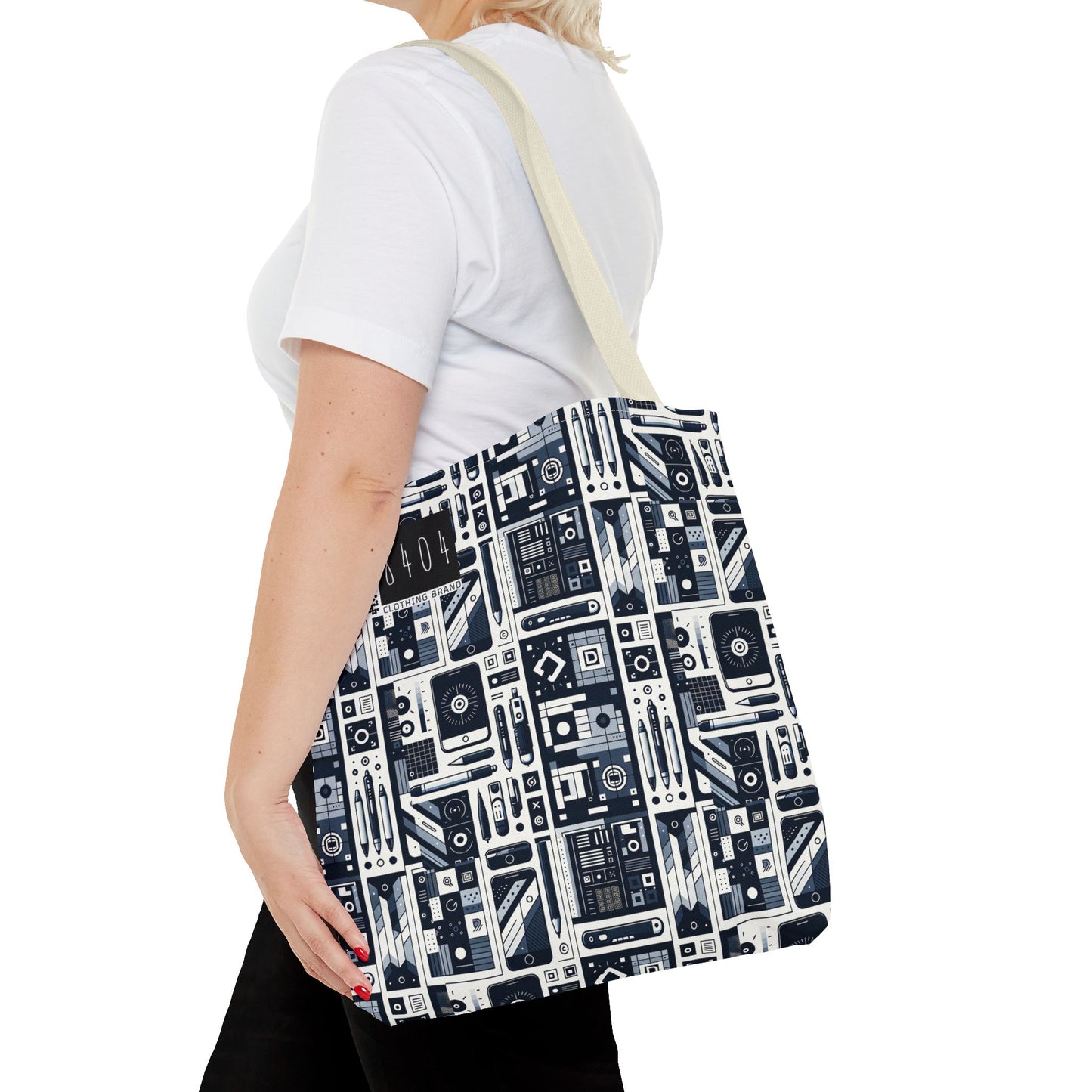 Minimalist Athleisure Minimalist Tech Tote Bag - 8404 Design-60