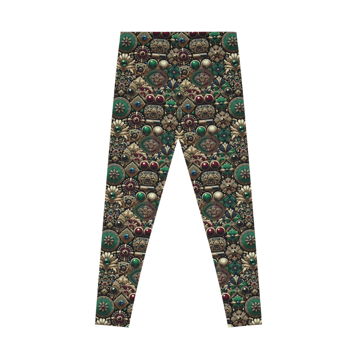 Neo-Dandyism Modern Dandy Streetwear Stretch Leggings - 8404 Design-54