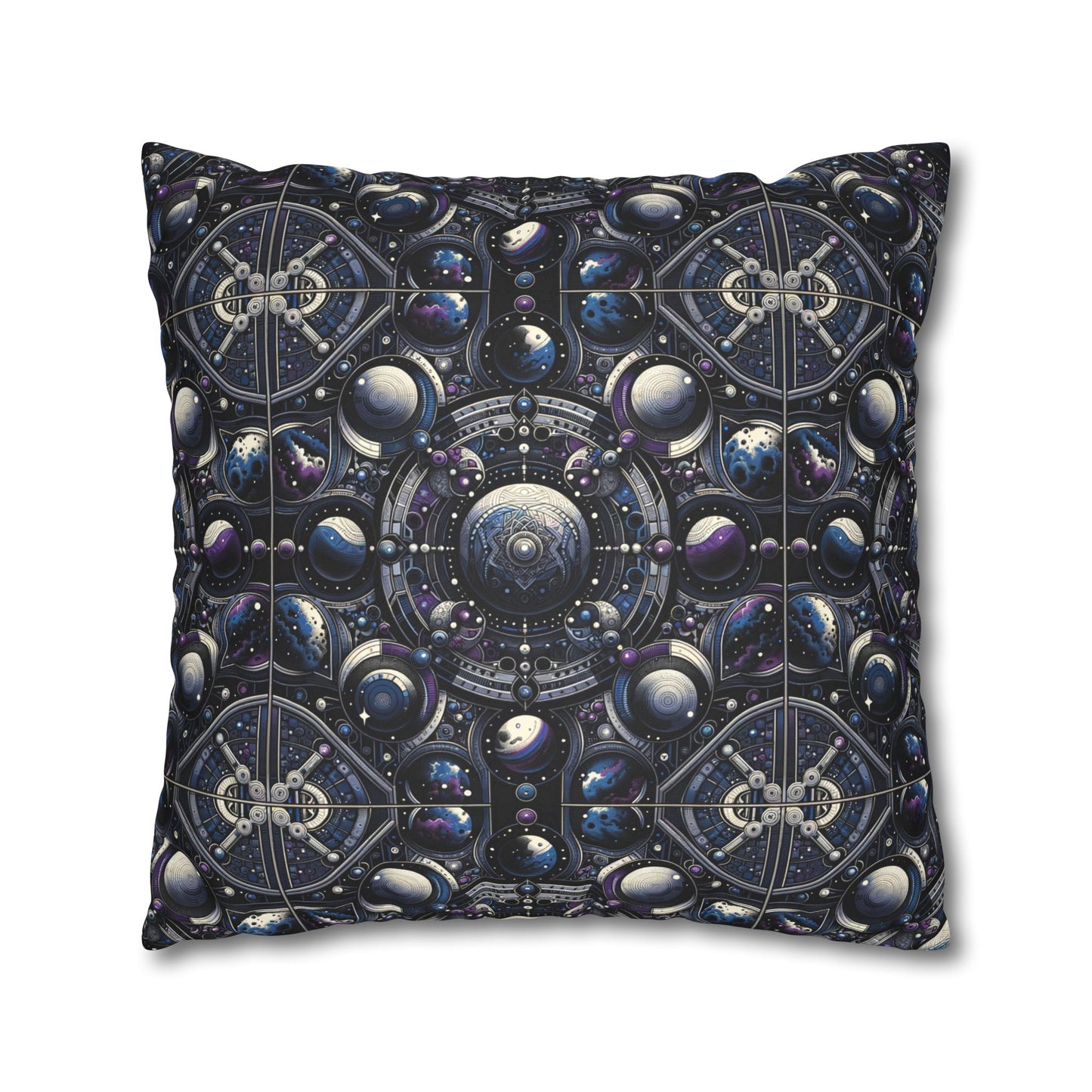 Tech Astronaut Tech-Forward Streetwear Meets Space Exploration Faux Suede Square Pillowcase - 8404 Design-46