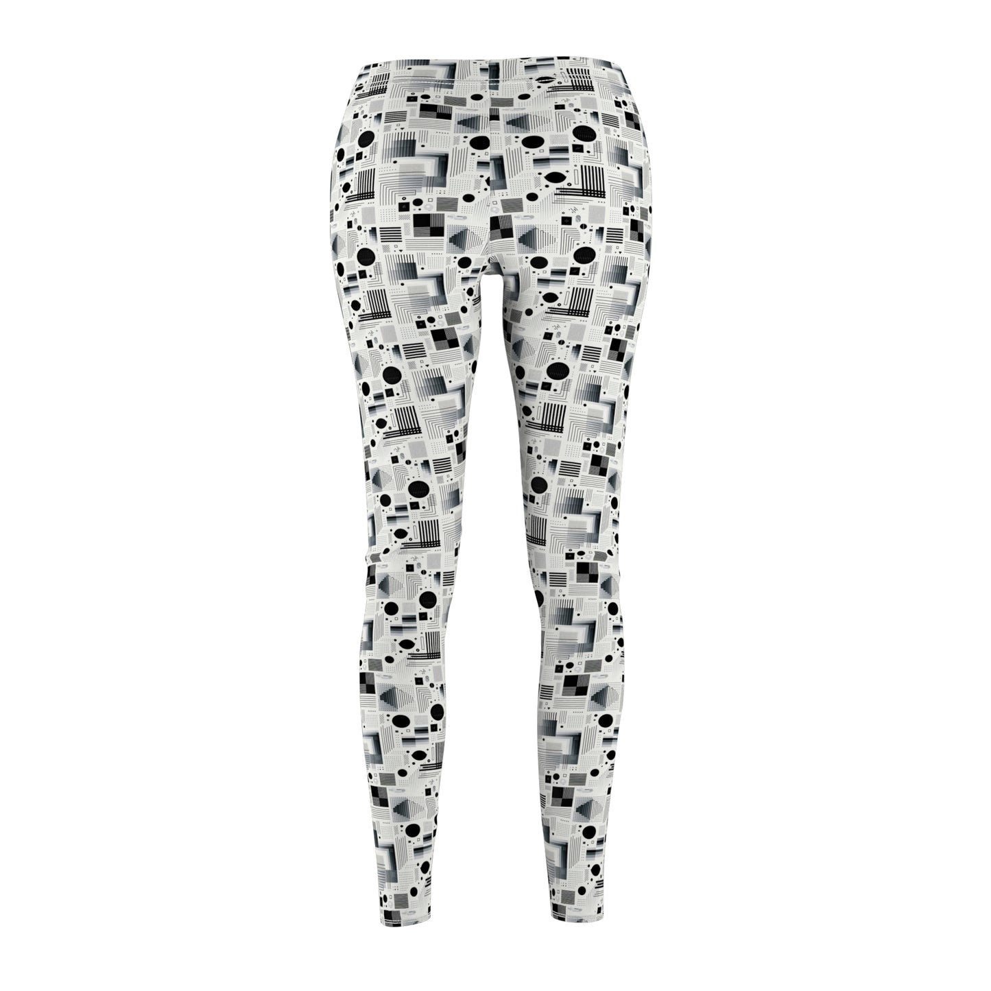 Digital Minimalism Minimalist Tech Women's Cut & Sew Casual Leggings - 8404 Design-60