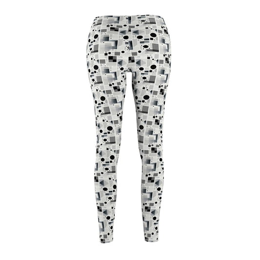 Digital Minimalism Minimalist Tech Women's Cut & Sew Casual Leggings - 8404 Design-60