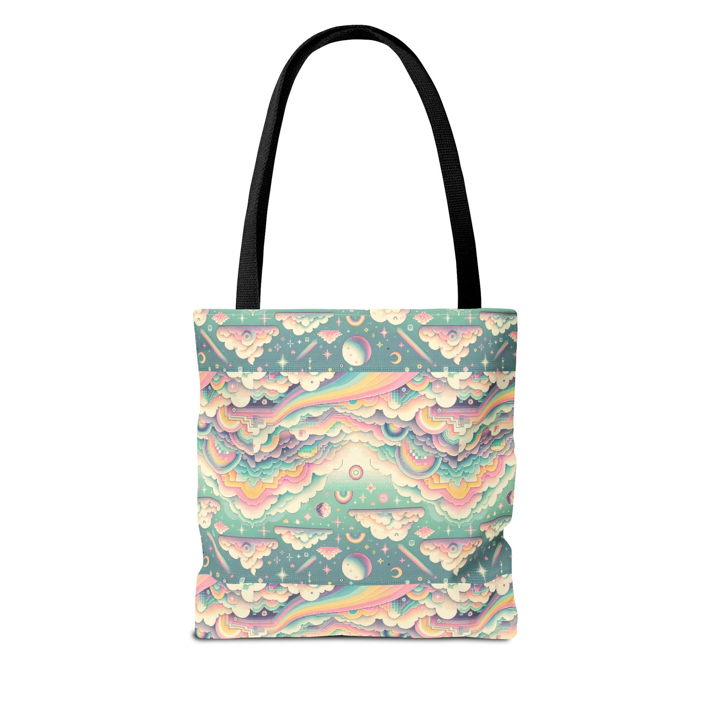 Digital Dreamland Whimsical and Nostalgic Streetwear With a Digital Twist Tote Bag - 8404 Design-65