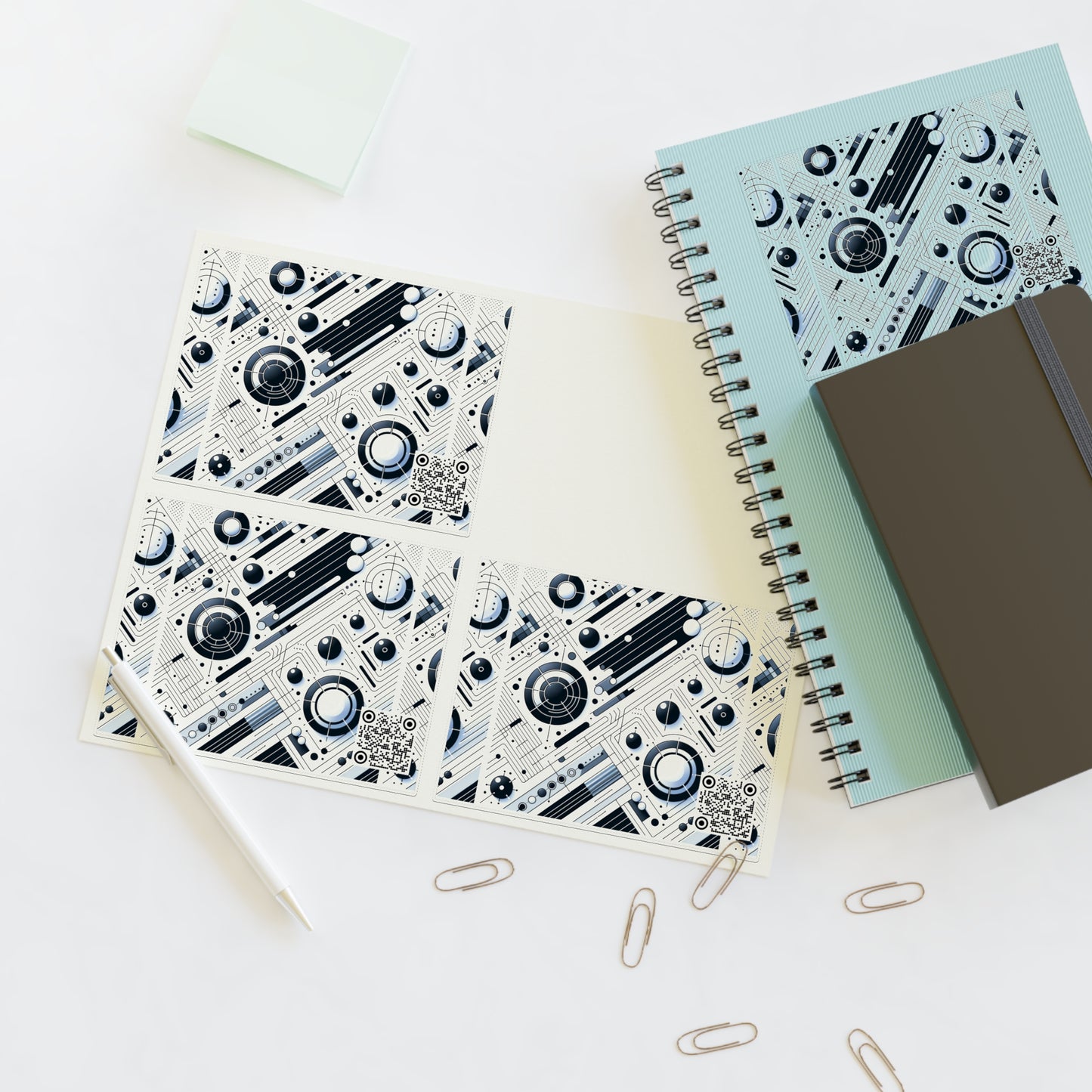 Tech Minimalism Minimalist Tech Sticker Sheets - 8404 Design-70