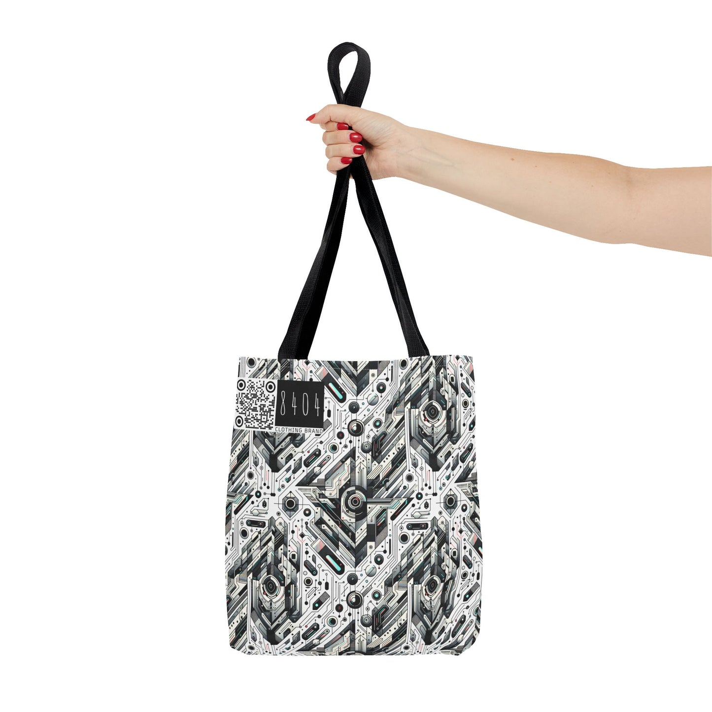 Tech-Infused Streetwear Tech-Forward Minimalism Tote Bag - 8404 Design-51