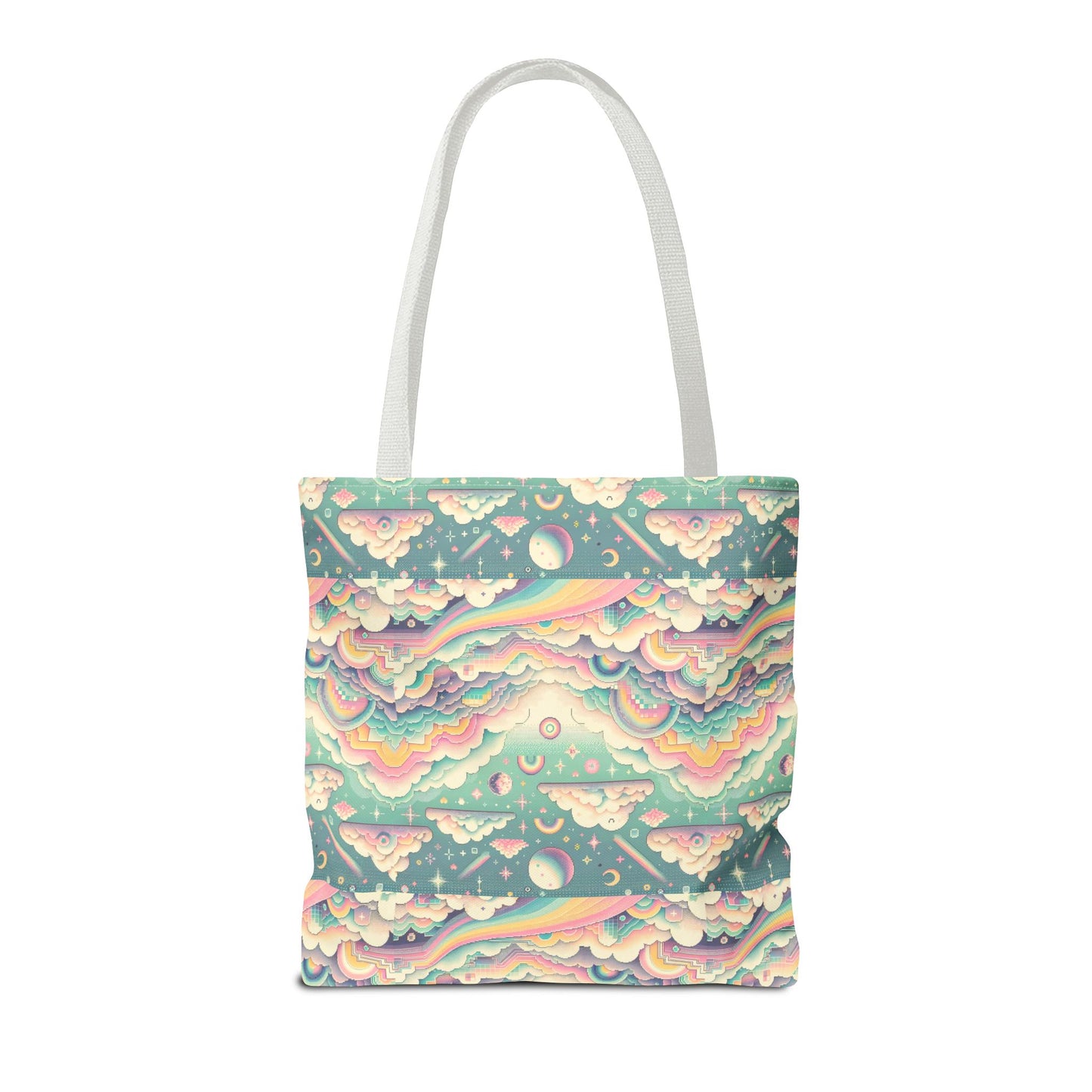 Digital Dreamland Whimsical and Nostalgic Streetwear With a Digital Twist Tote Bag - 8404 Design-65