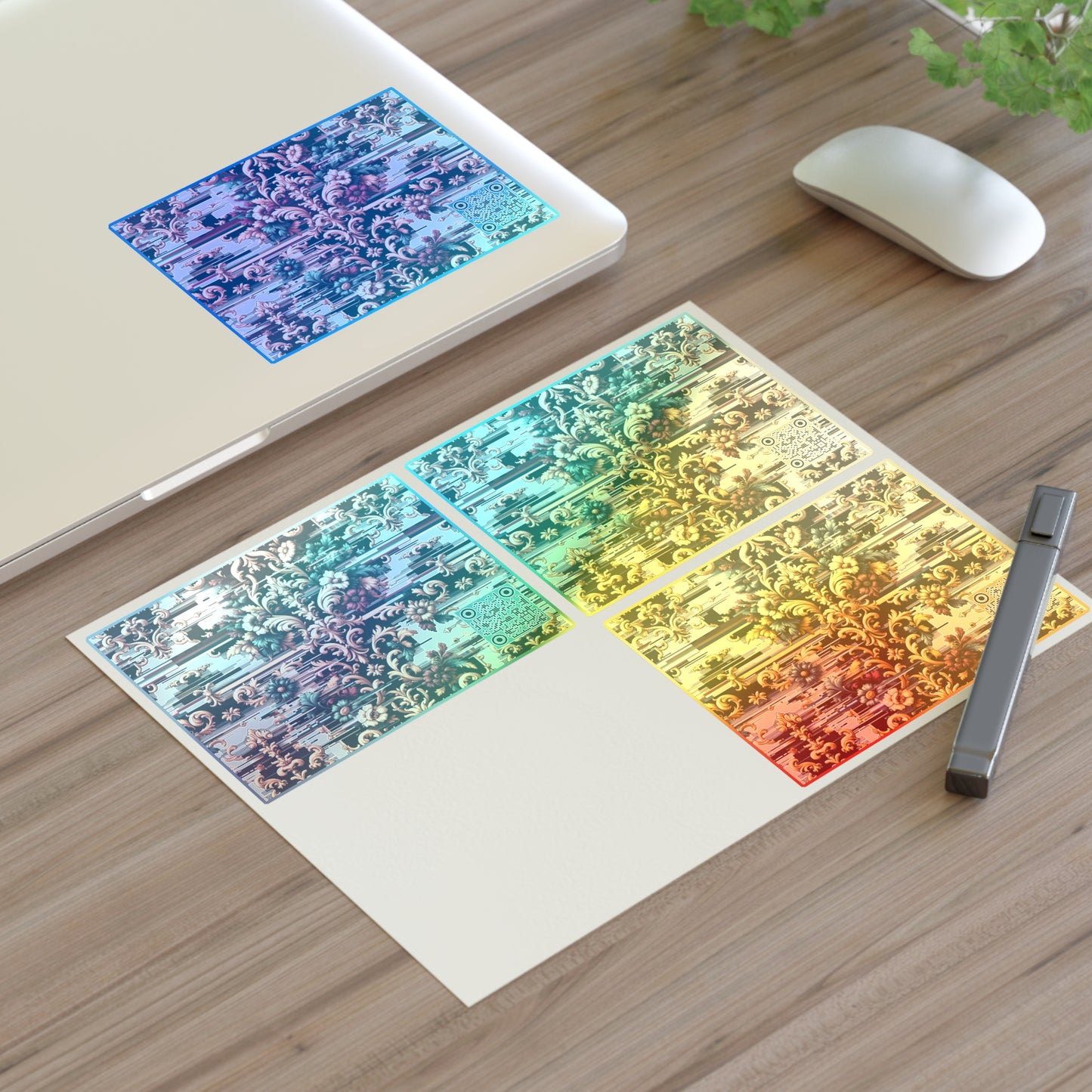 Digital Renaissance Modern Baroque Fusion Sticker Sheets - 8404 Design-63