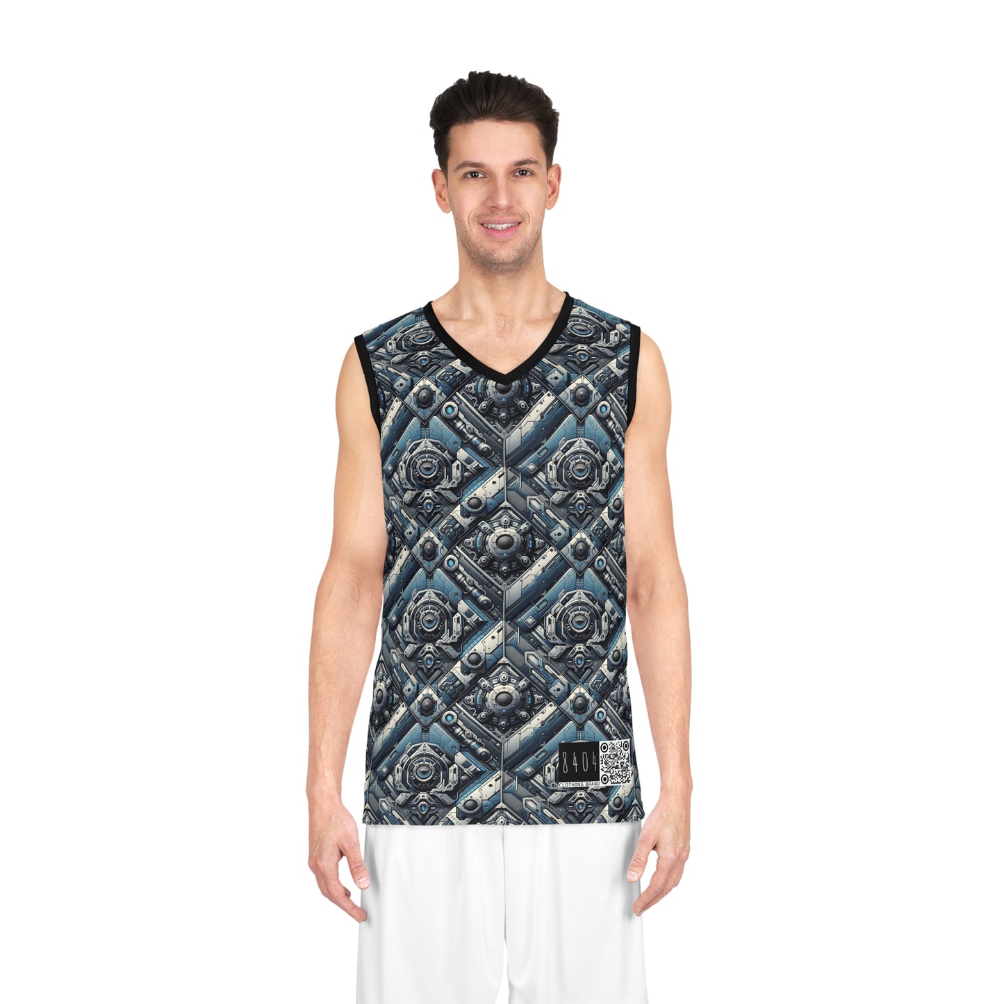 Tech Utility Fusion Tech-Forward Utility With a Futuristic Edge Basketball Jersey - 8404 Design-43