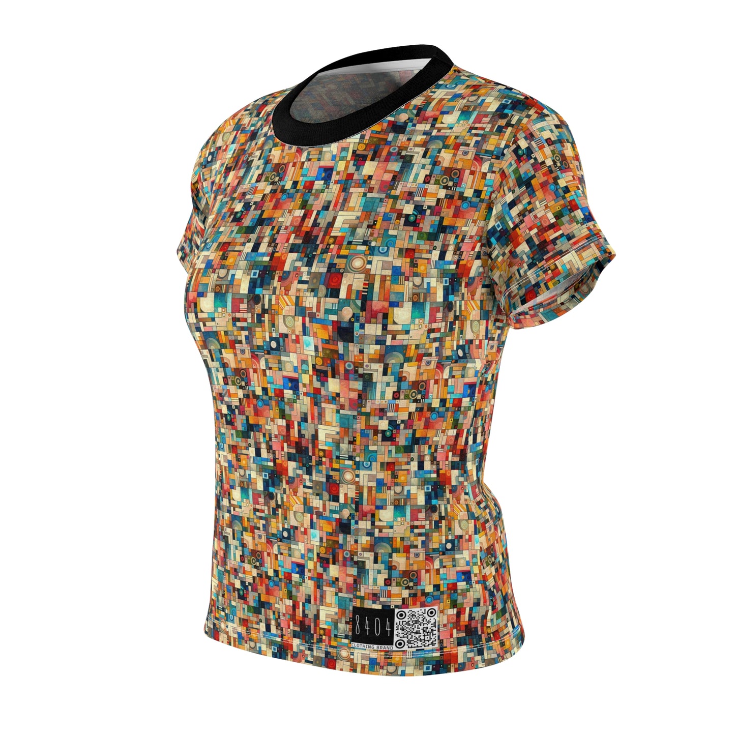 Digital Artistic Expression Artistic Streetwear Women's Cut & Sew Tee - 8404 Design-46