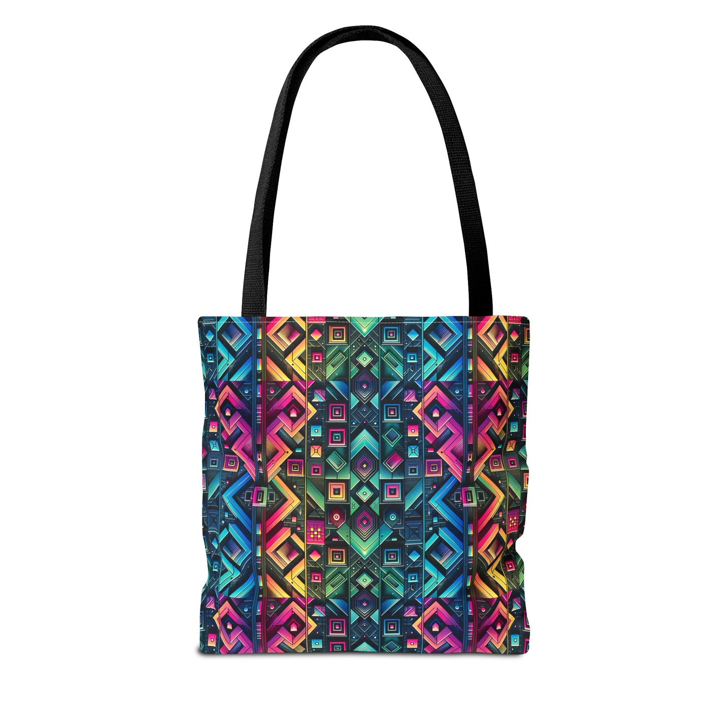 Tech-Inspired Graphics Cyberpunk Cool Tote Bag - 8404 Design-58