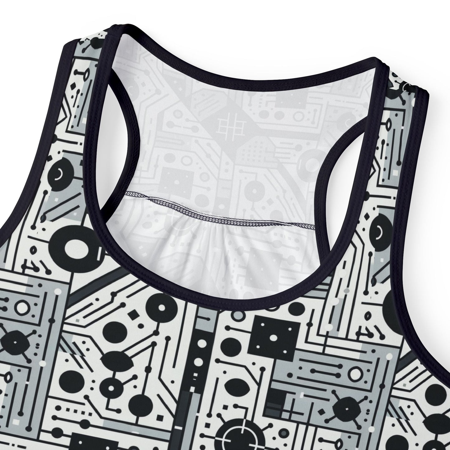 Digital Minimalism Minimalist Tech Women's Tank Top - 8404 Design-48