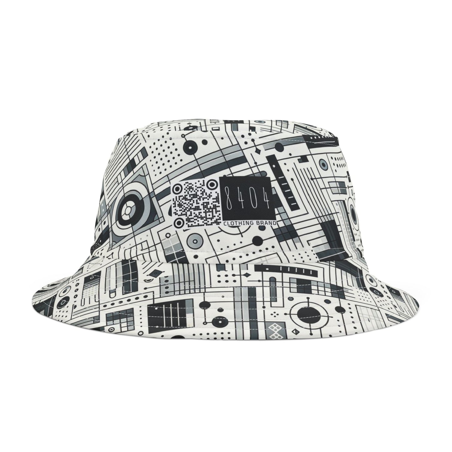 Digital Minimalism Minimalist Tech Bucket Hat - 8404 Design-53