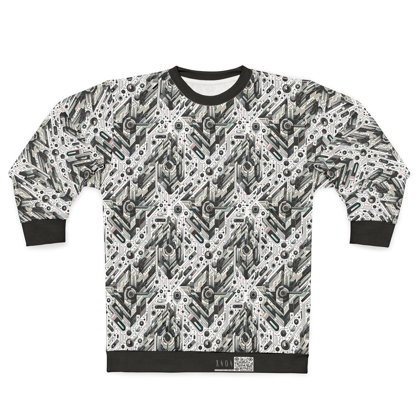 Tech-Infused Streetwear Tech-Forward Minimalism Sweatshirt - 8404 Design-51