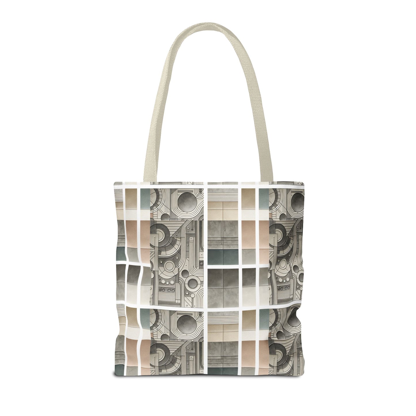 Tech Utility Chic Tech-Forward Minimalist Tote Bag - 8404 Design-59