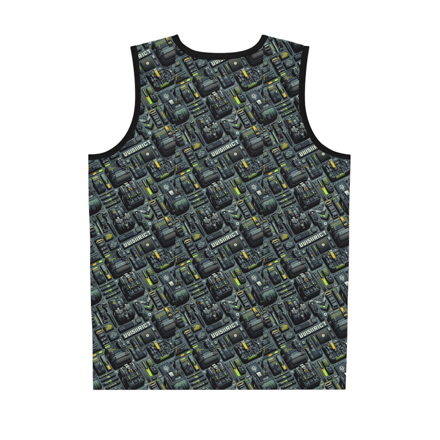 Tech Utility Streetwear Futuristic Tech-Forward Basketball Jersey - 8404 Design-47