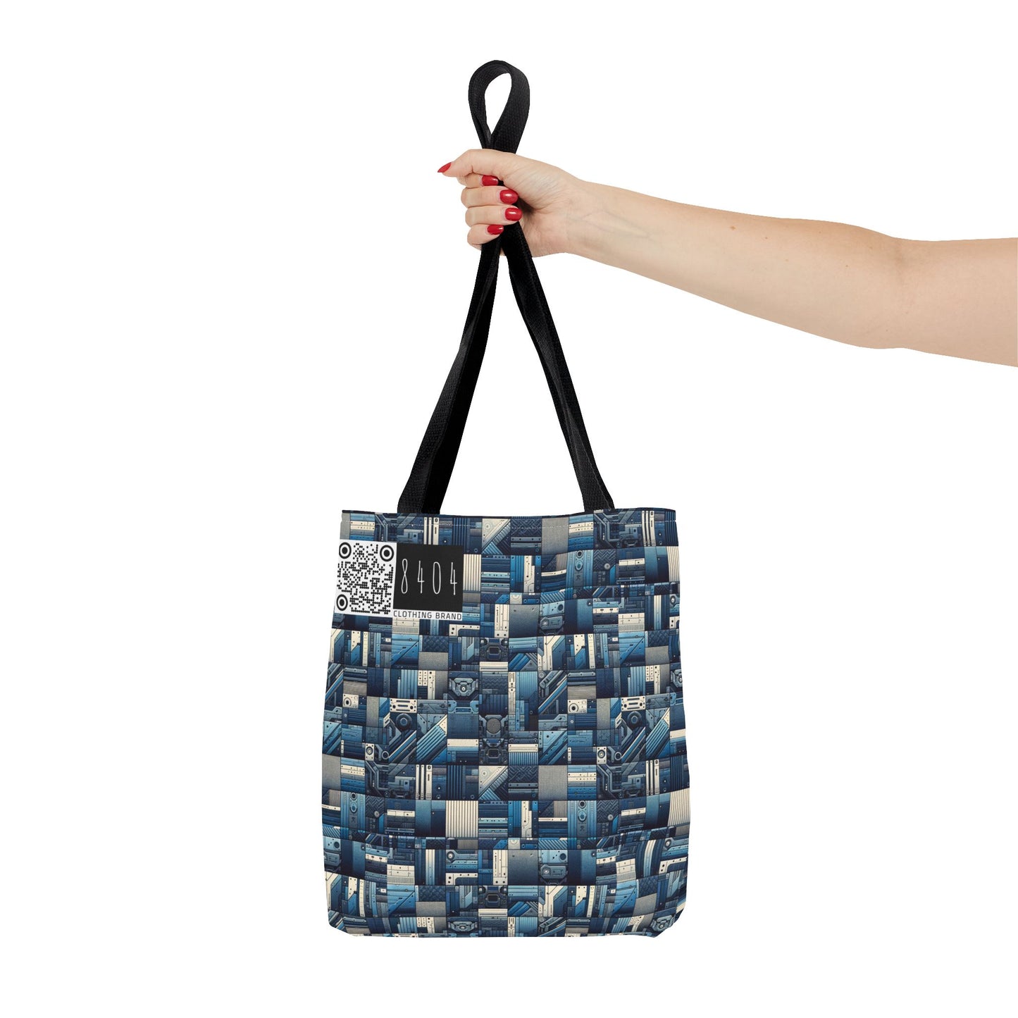 Tech-Inspired Utility Tech-Forward Streetwear With Utilitarian Edge Tote Bag - 8404 Design-44