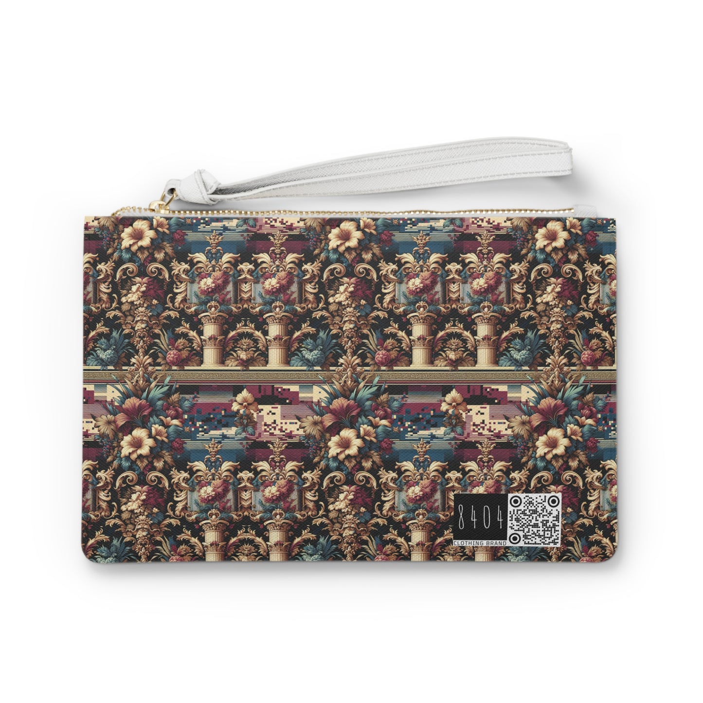 Digital Renaissance Modern Baroque Fusion Clutch Bag - 8404 Design-58