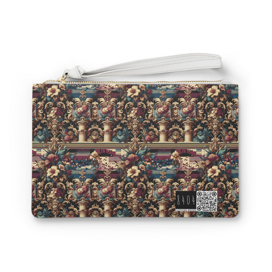 Digital Renaissance Modern Baroque Fusion Clutch Bag - 8404 Design-58