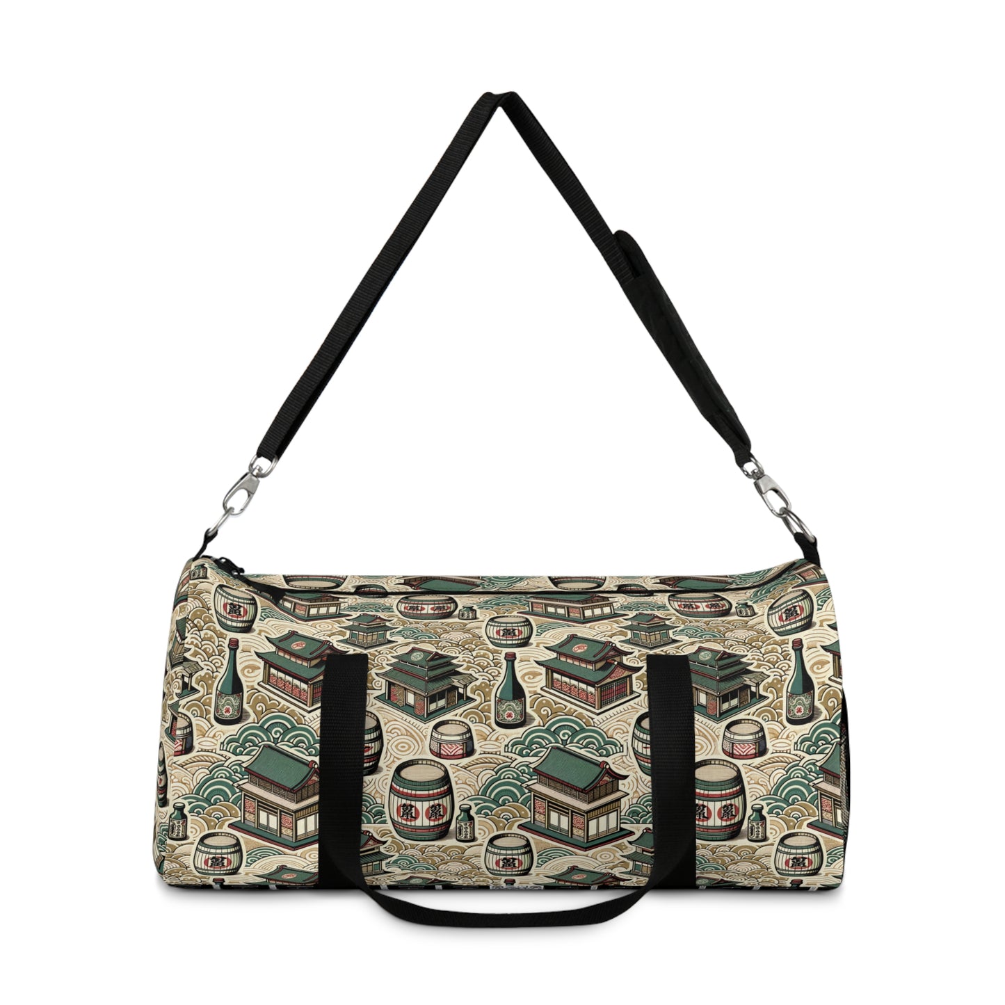 Cultural Artisanal Fusion Contemporary Cultural Elegance Duffel Bag - 8404 Design-68