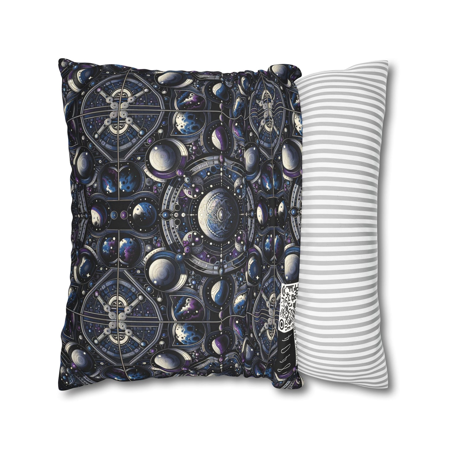 Tech Astronaut Tech-Forward Streetwear Meets Space Exploration Faux Suede Square Pillowcase - 8404 Design-46