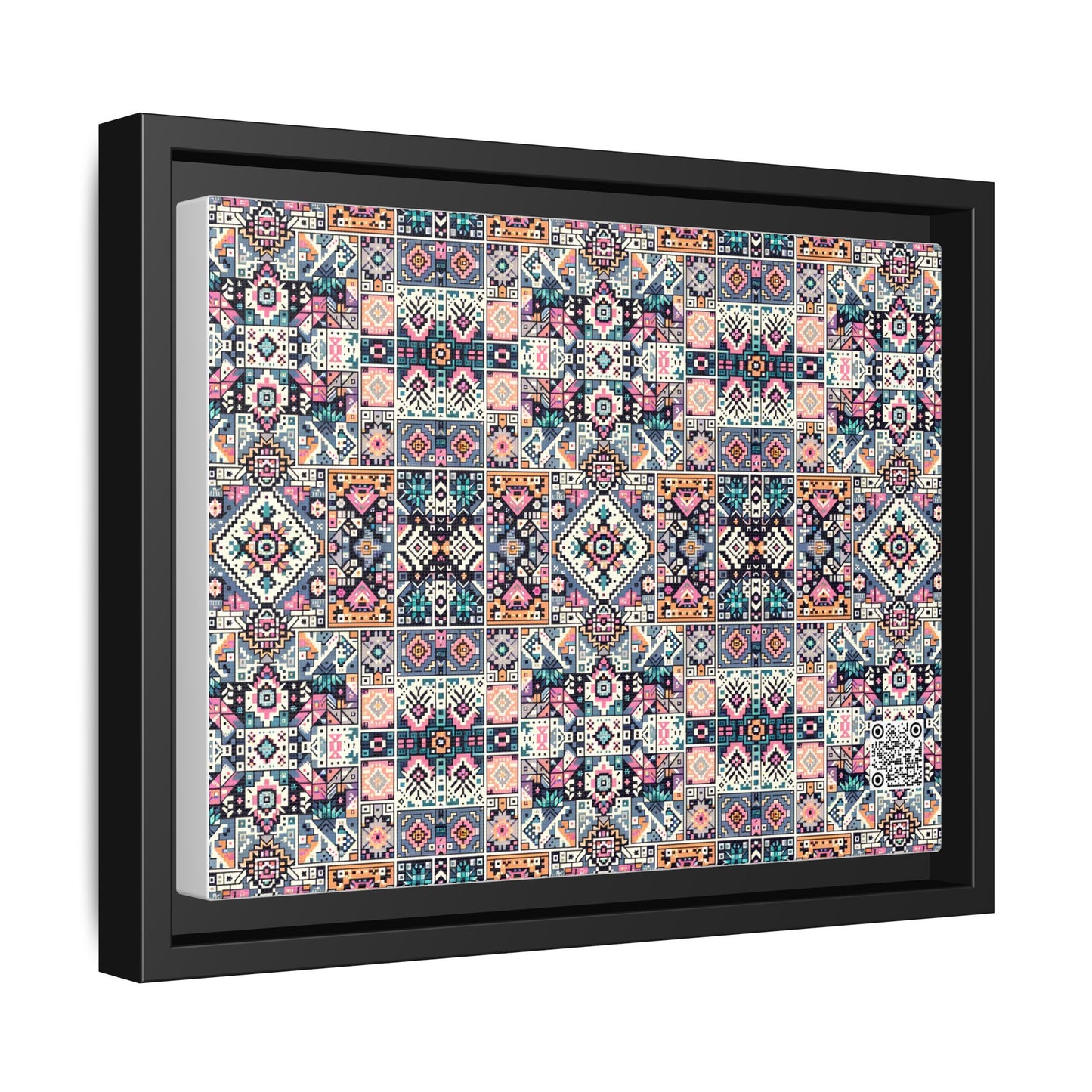 Matte Canvas, Framed (multi-Color) - 8404 Design-01