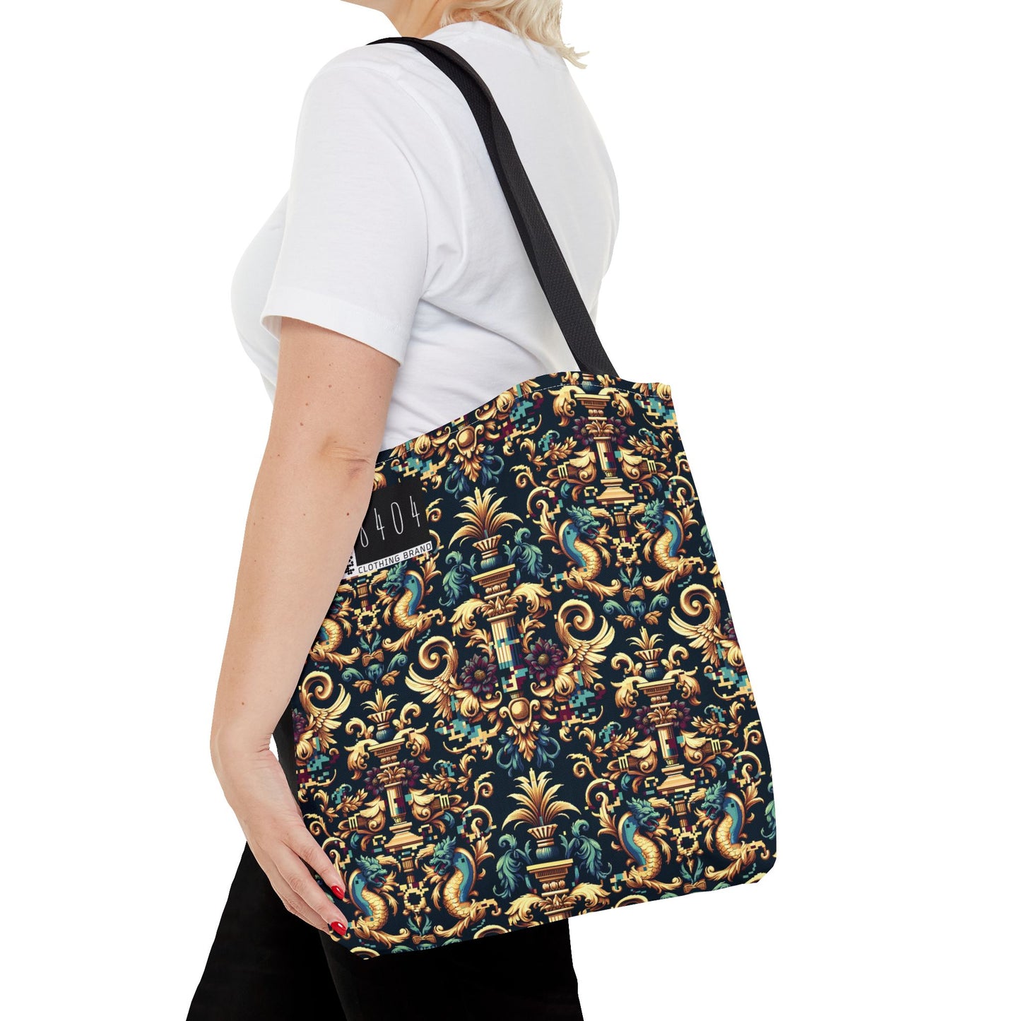 Digital Renaissance Modern Baroque Fusion Tote Bag - 8404 Design-57