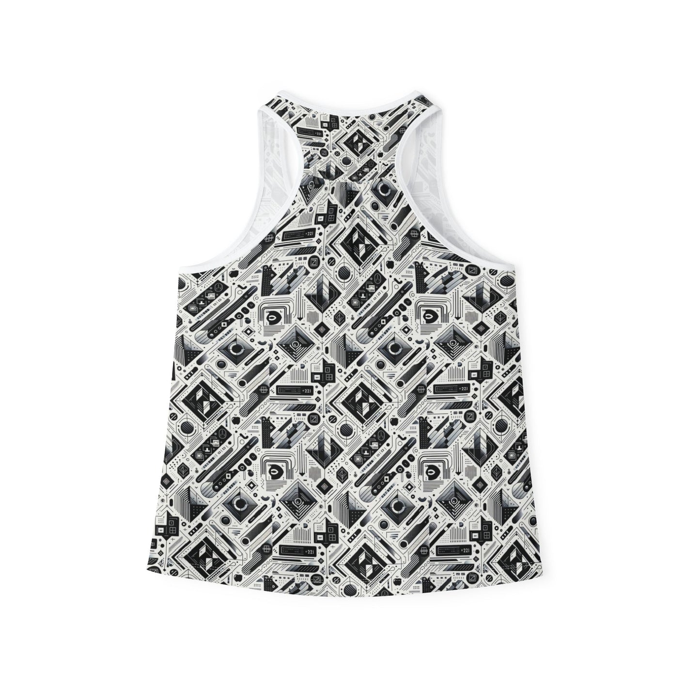 Tech Minimalism Minimalist Tech Women's Tank Top - 8404 Design-72