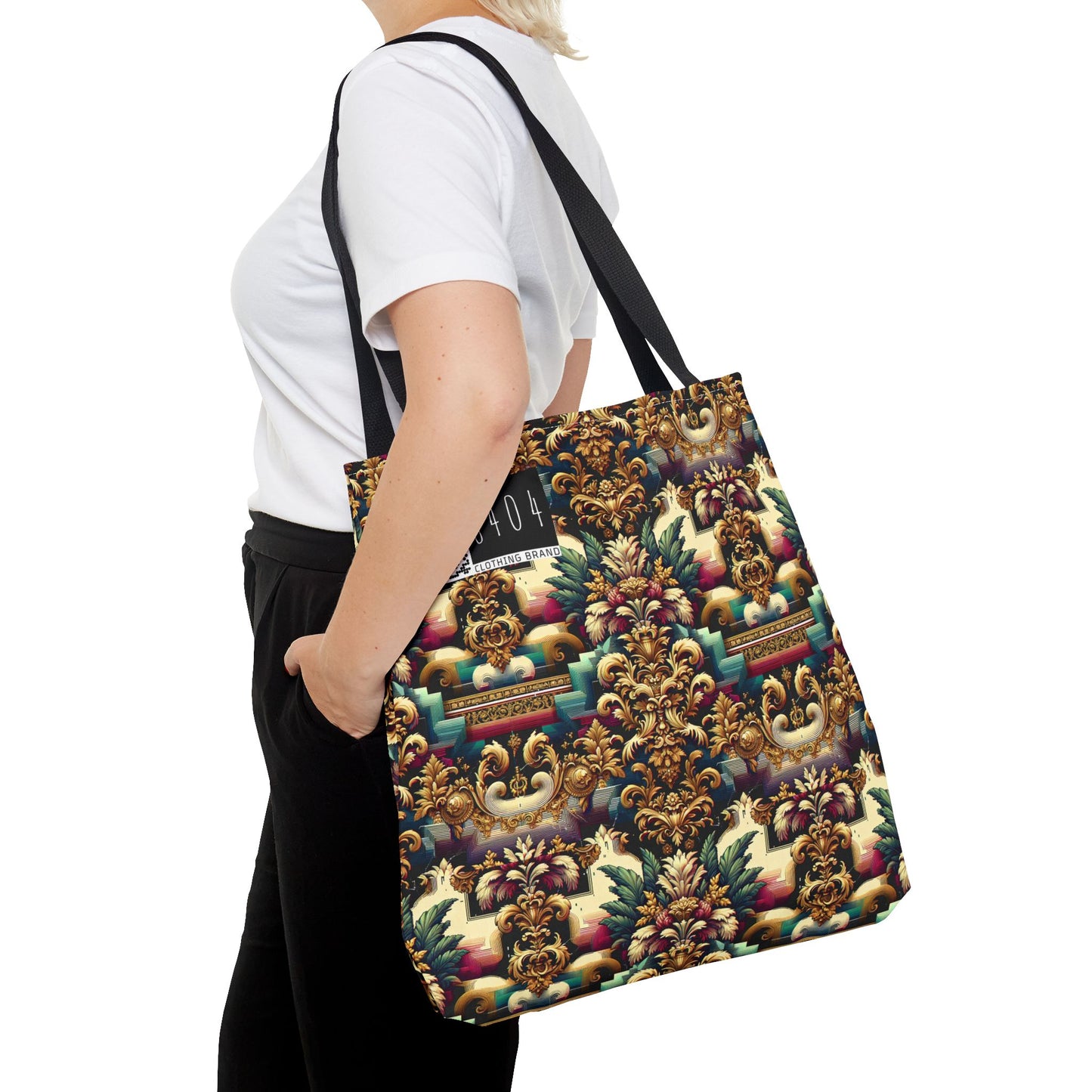 Digital Renaissance Modern Baroque Fusion Tote Bag - 8404 Design-60