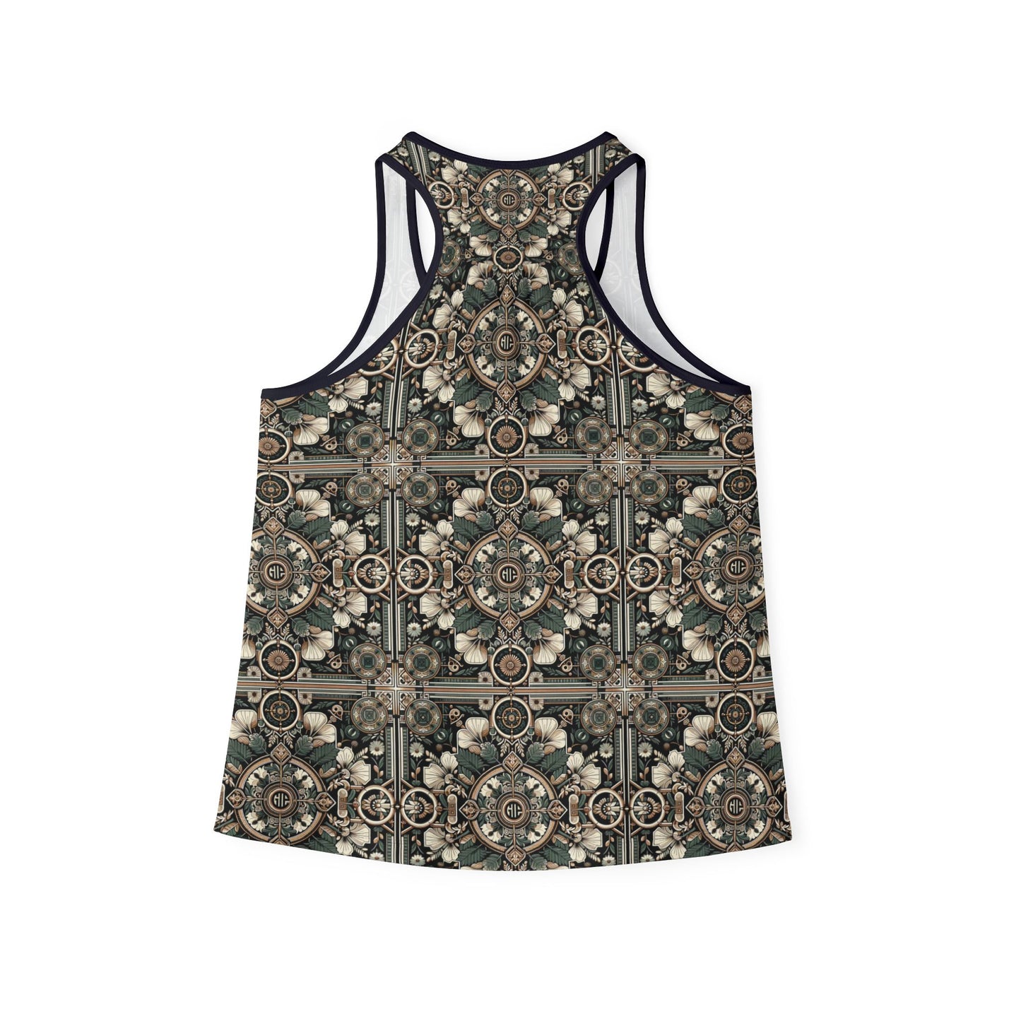 Cyber Garden Party Tech Garden Extravaganza Women's Tank Top - 8404 Design-66