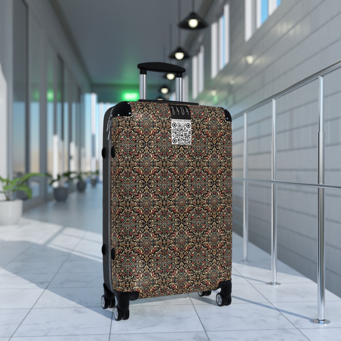 Streetwear Renaissance Artistic Clash of Old and New Suitcase - 8404 Design-46