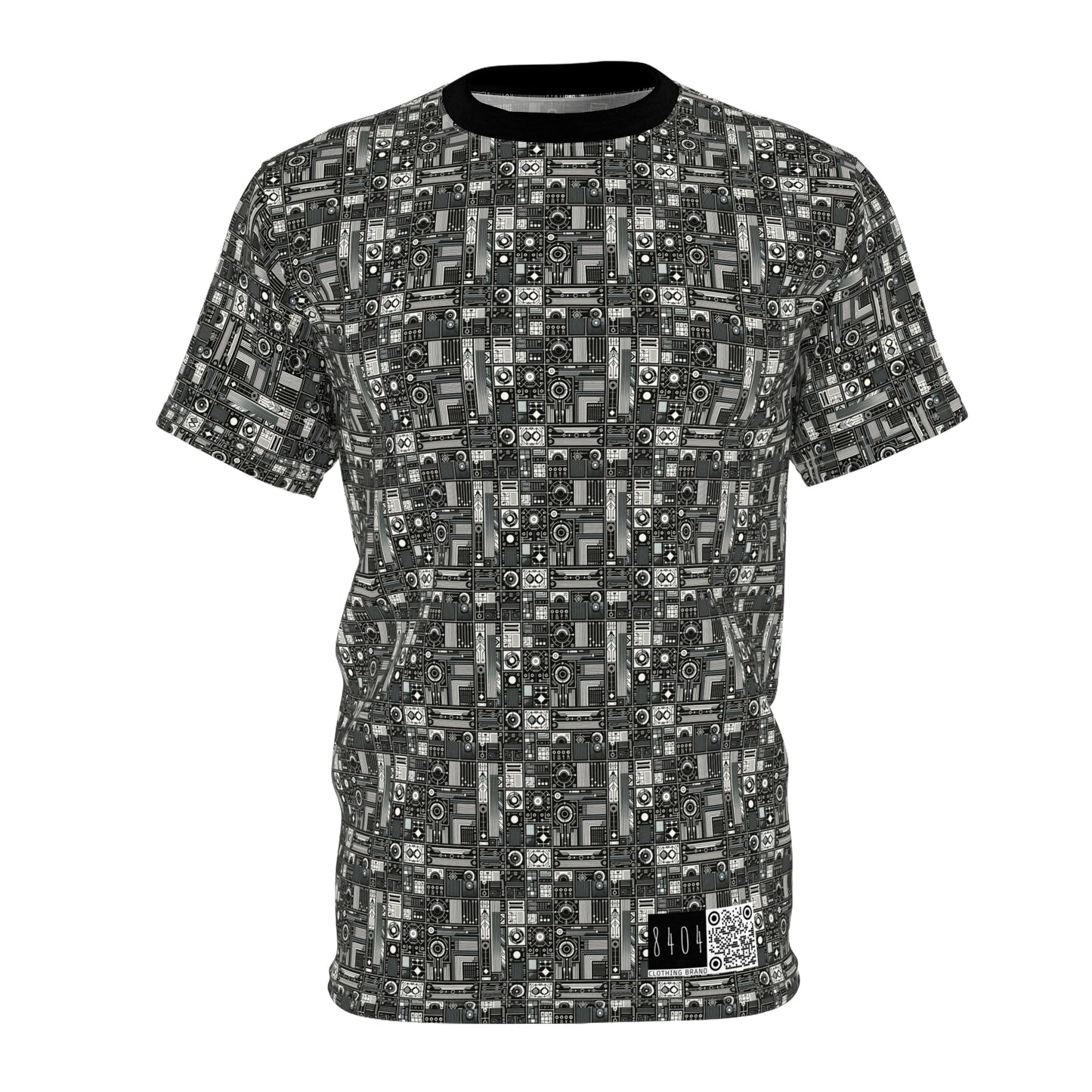 Digital Minimalism Minimalist Tech Unisex Cut & Sew Tee - 8404 Design-62