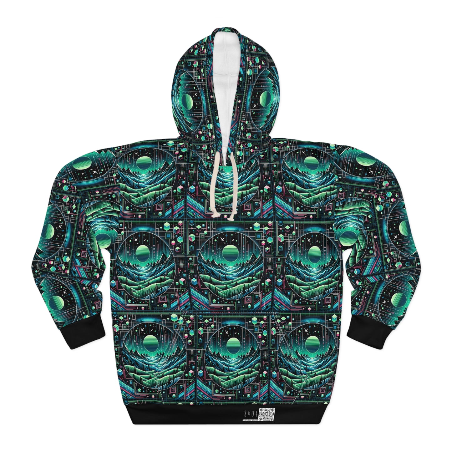 Digital Adventure Graphics Digital Explorer Pullover Hoodie - 8404 Design-59