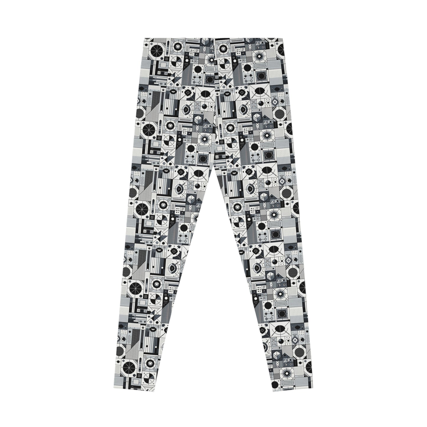 Digital Minimalism Minimalist Tech Stretch Leggings - 8404 Design-65