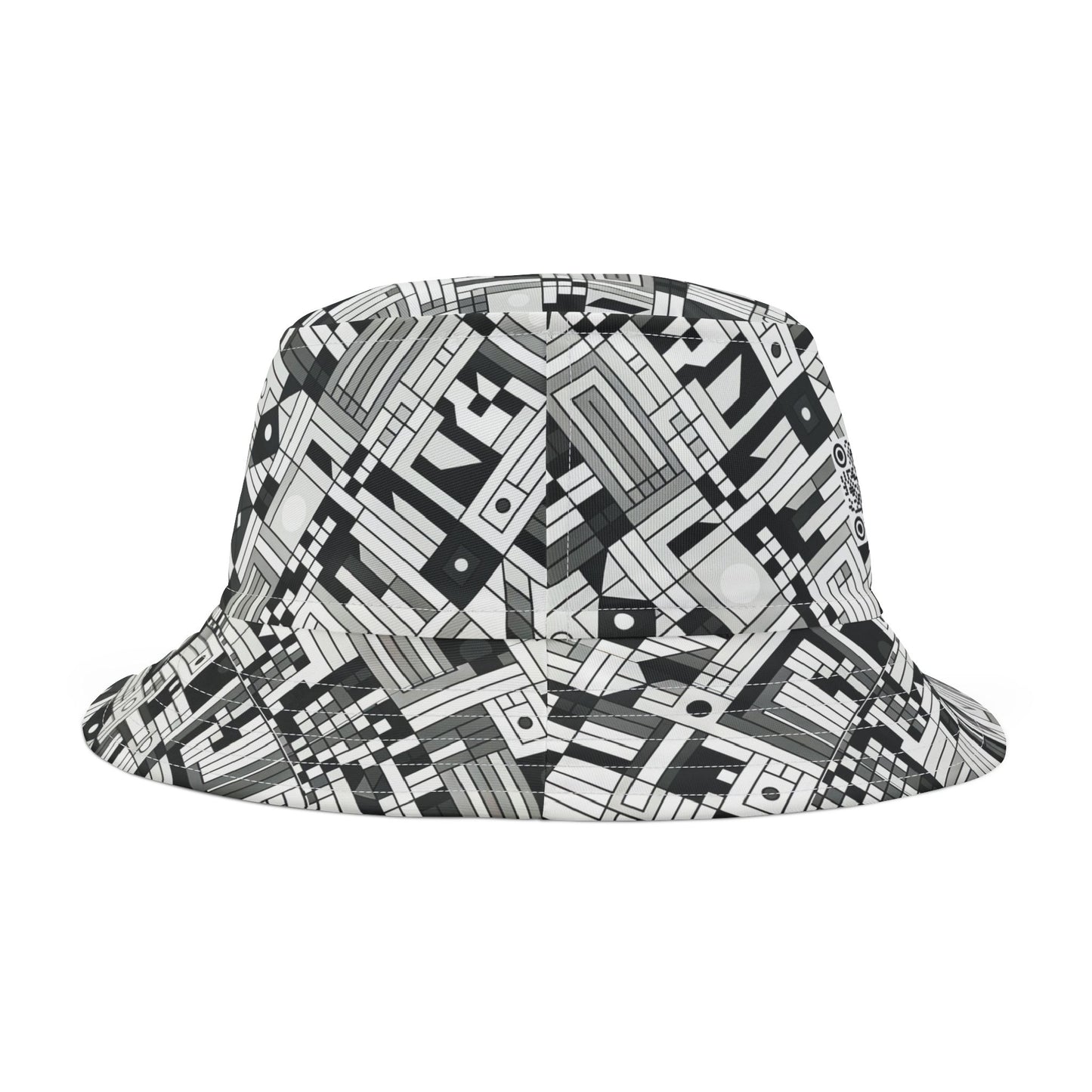 Digital Minimalism Minimalist Tech Bucket Hat - 8404 Design-43