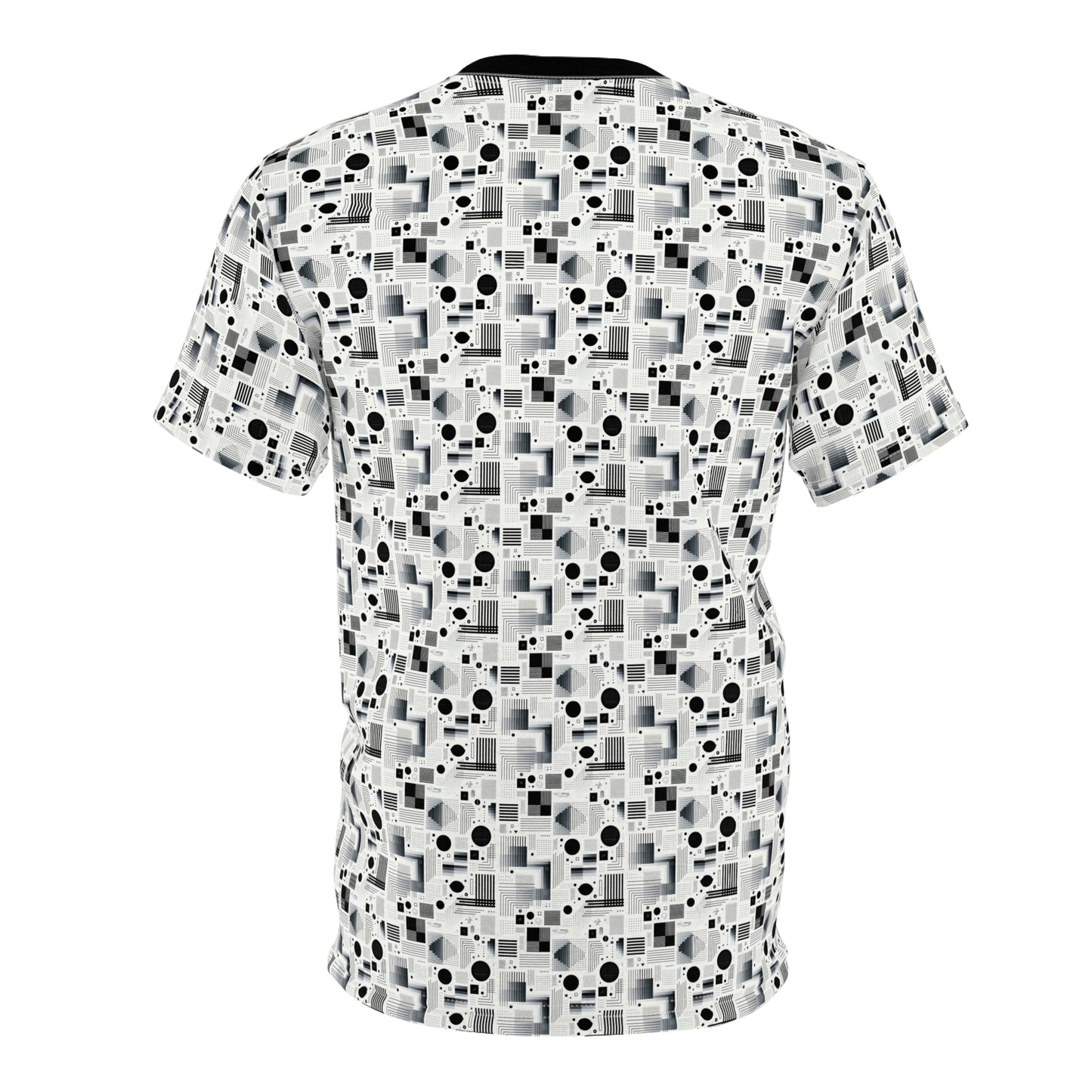 Digital Minimalism Minimalist Tech Unisex Cut & Sew Tee - 8404 Design-60