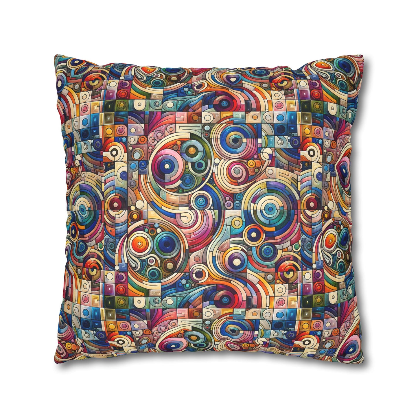Digital Artistic Expression Artistic Streetwear Faux Suede Square Pillowcase - 8404 Design-49
