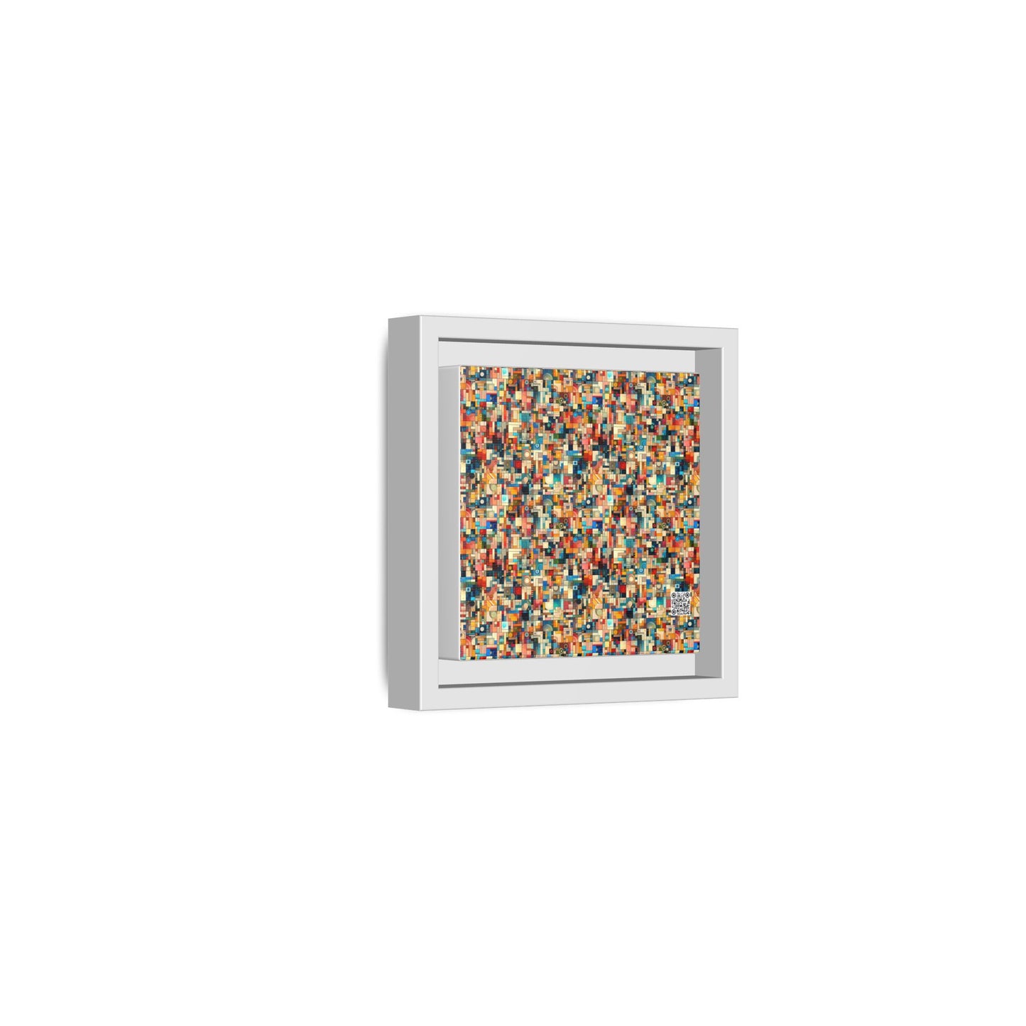 Digital Artistic Expression Artistic Streetwear Matte Canvas, Framed (multi-Color) - 8404 Design-46 B