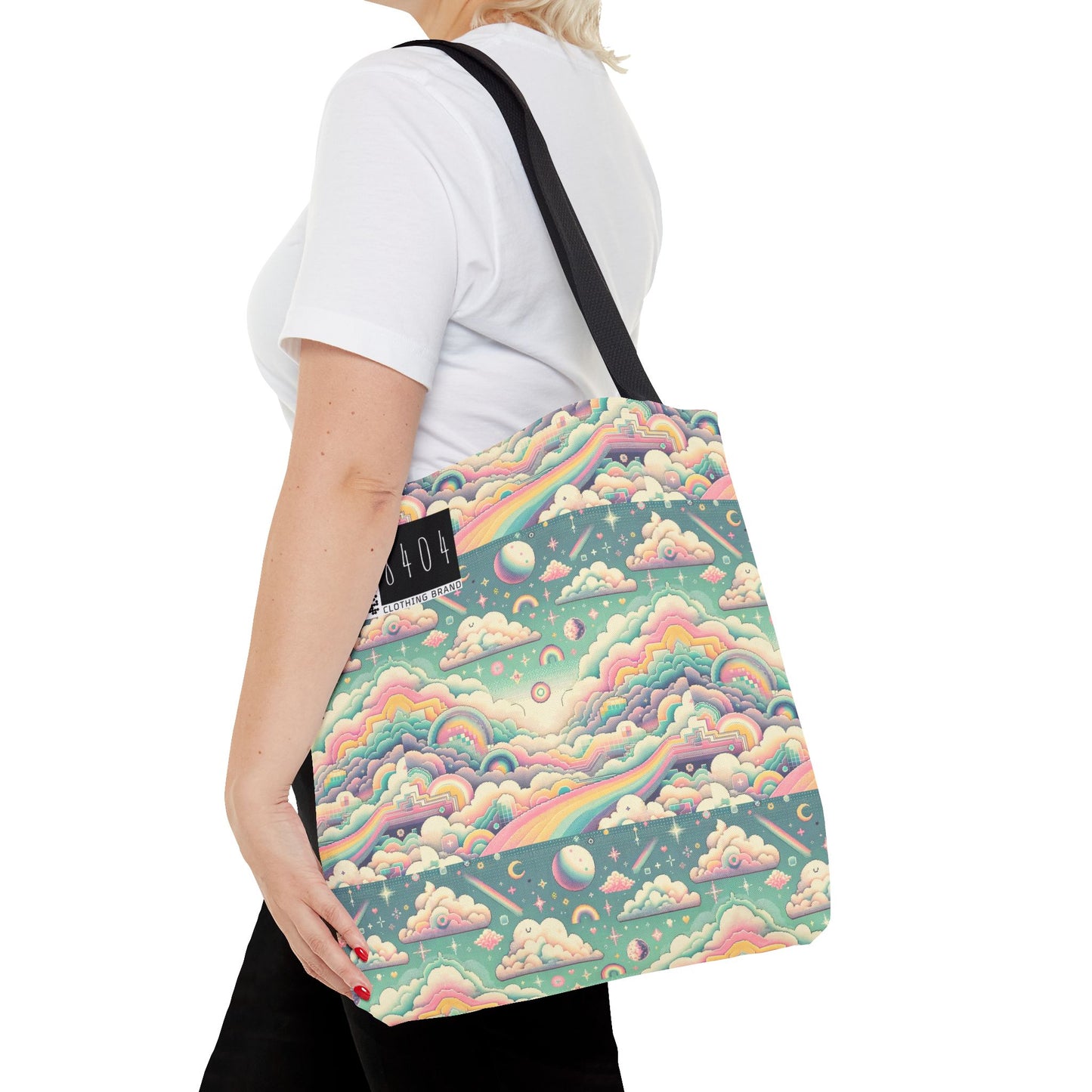 Digital Dreamland Whimsical and Nostalgic Streetwear With a Digital Twist Tote Bag - 8404 Design-65