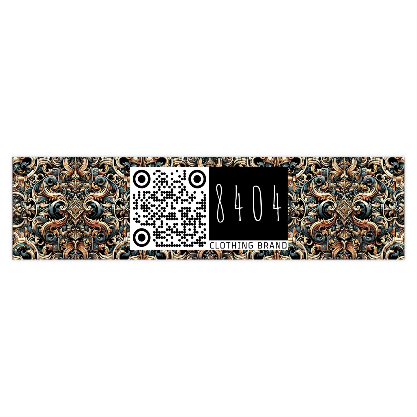Urban Renaissance Historical Fusion With Street Edge Bumper Sticker - 8404 Design-59