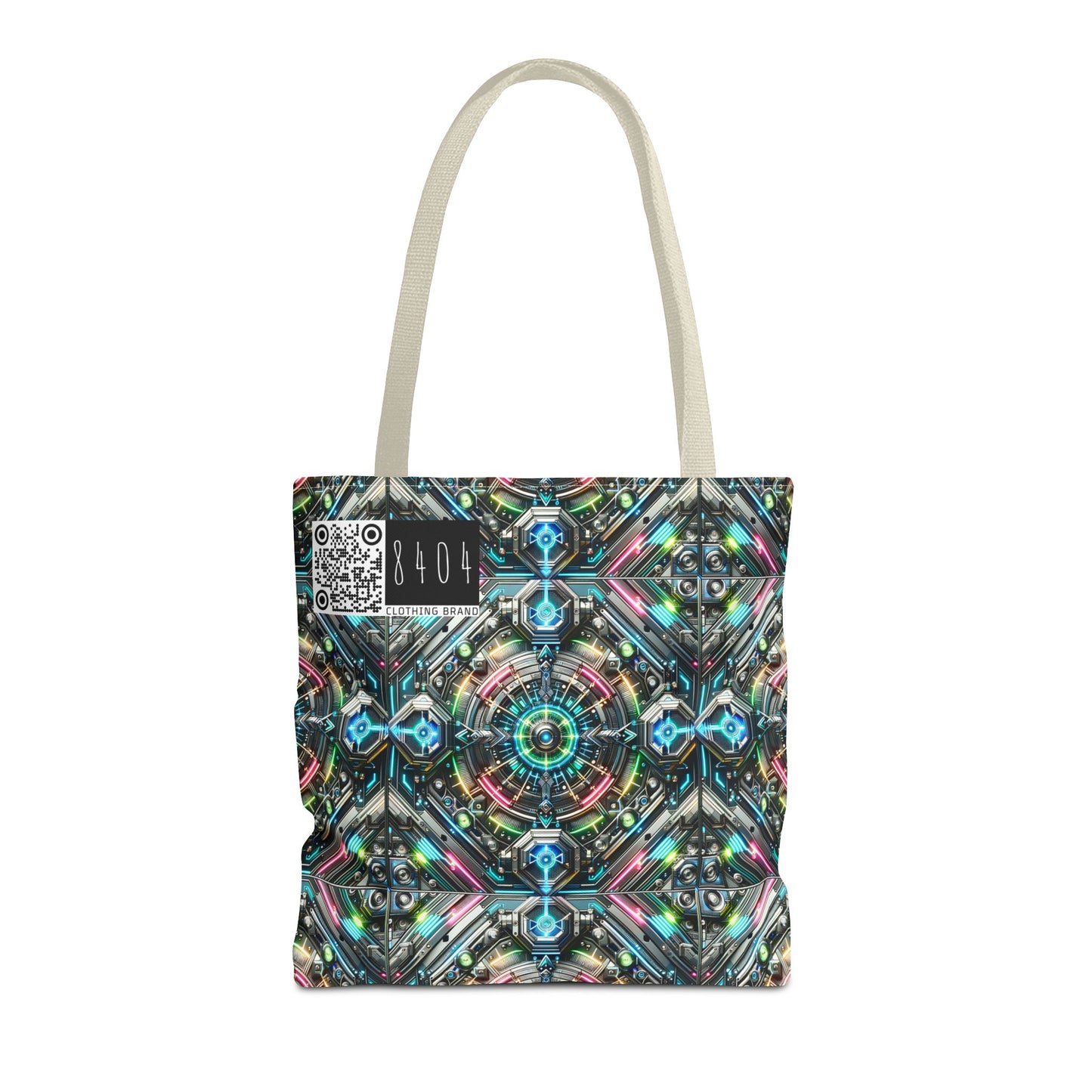Tech-Infused Futurism Futuristic Tech Tote Bag - 8404 Design-53
