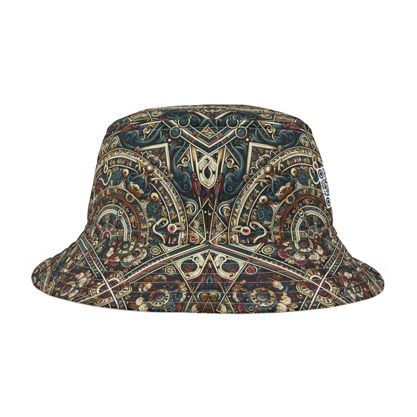 Urban Renaissance Historical Fusion With Street Edge Bucket Hat - 8404 Design-57