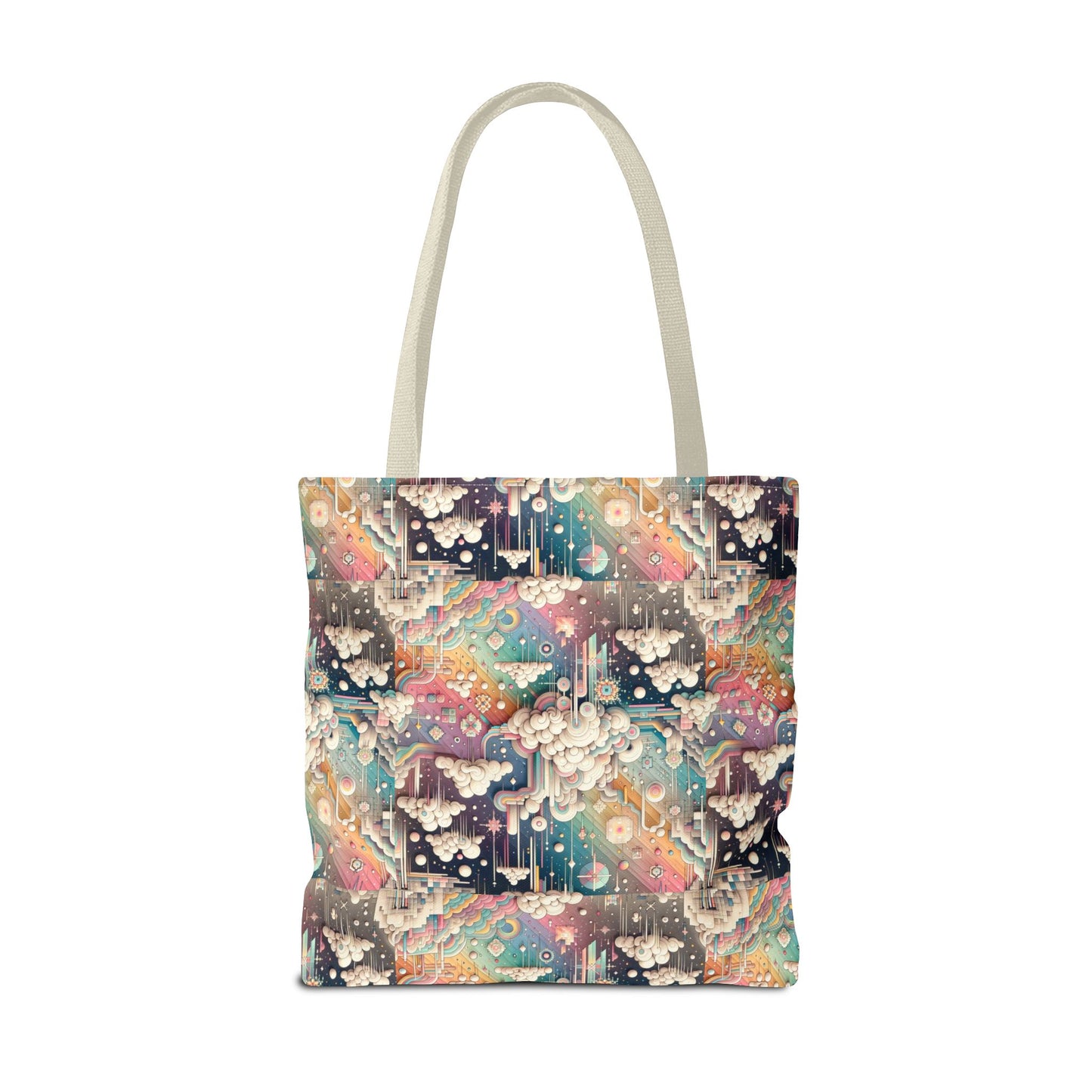 Digital Dreamland Whimsical and Nostalgic Streetwear With a Digital Twist Tote Bag - 8404 Design-52