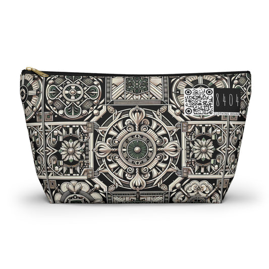 Cyber Garden Party Tech Garden Extravaganza Accessory Pouch W T-Bottom - 8404 Design-45