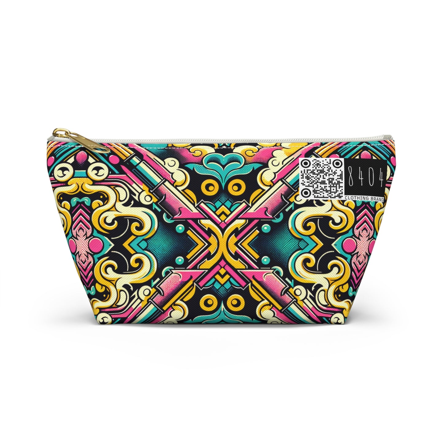 Neon Pop Art Revival Pop Culture Retro Accessory Pouch W T-Bottom - 8404 Design-59