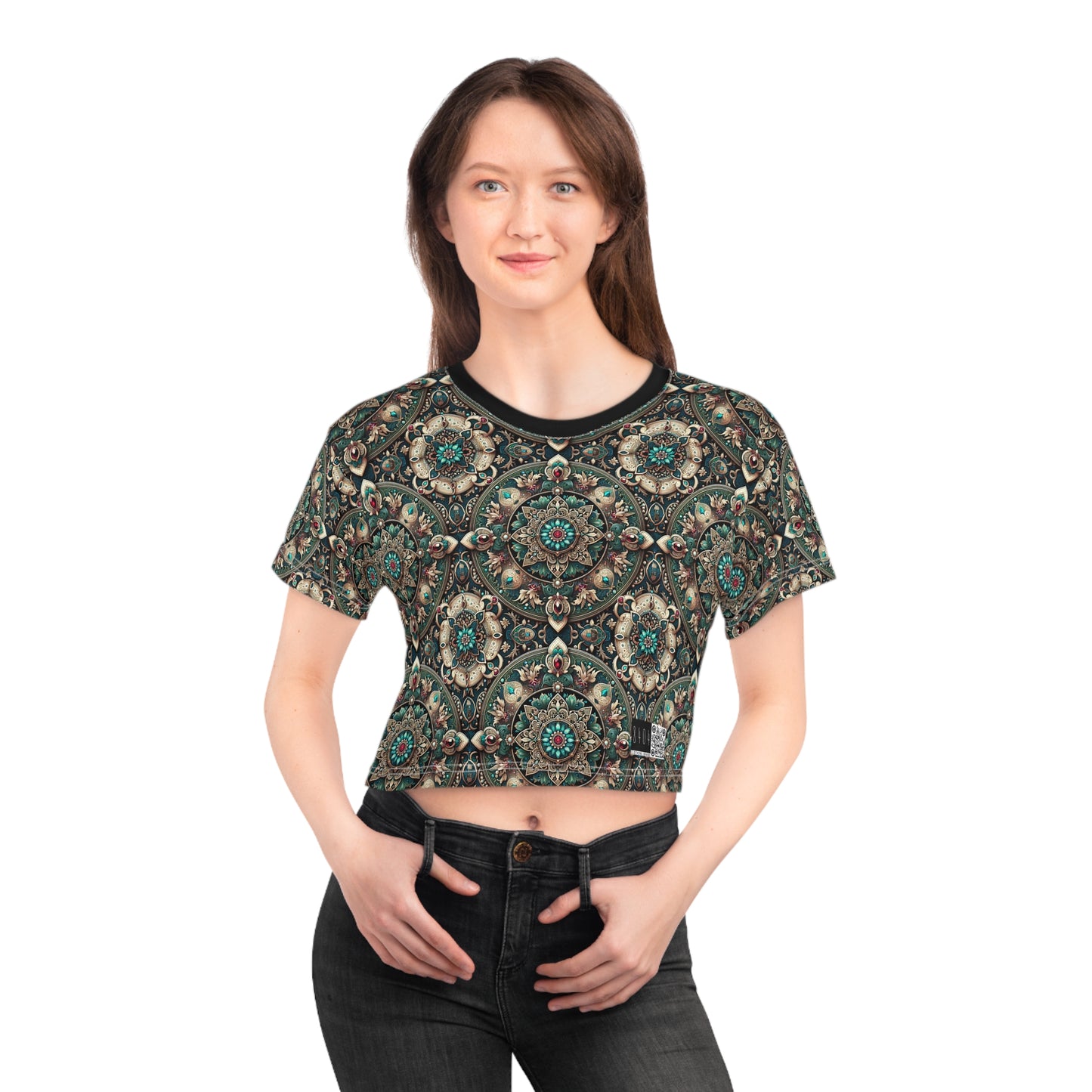 Neo-Dandyism Modern Dandy Streetwear Crop Tee - 8404 Design-56