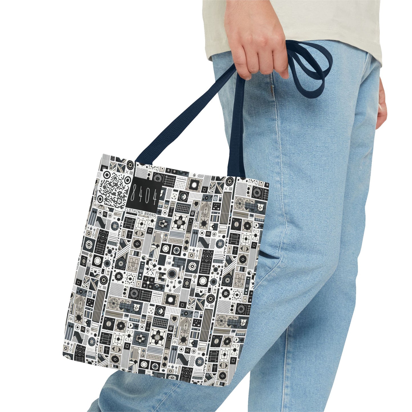 Digital Minimalism Minimalist Tech Tote Bag - 8404 Design-45