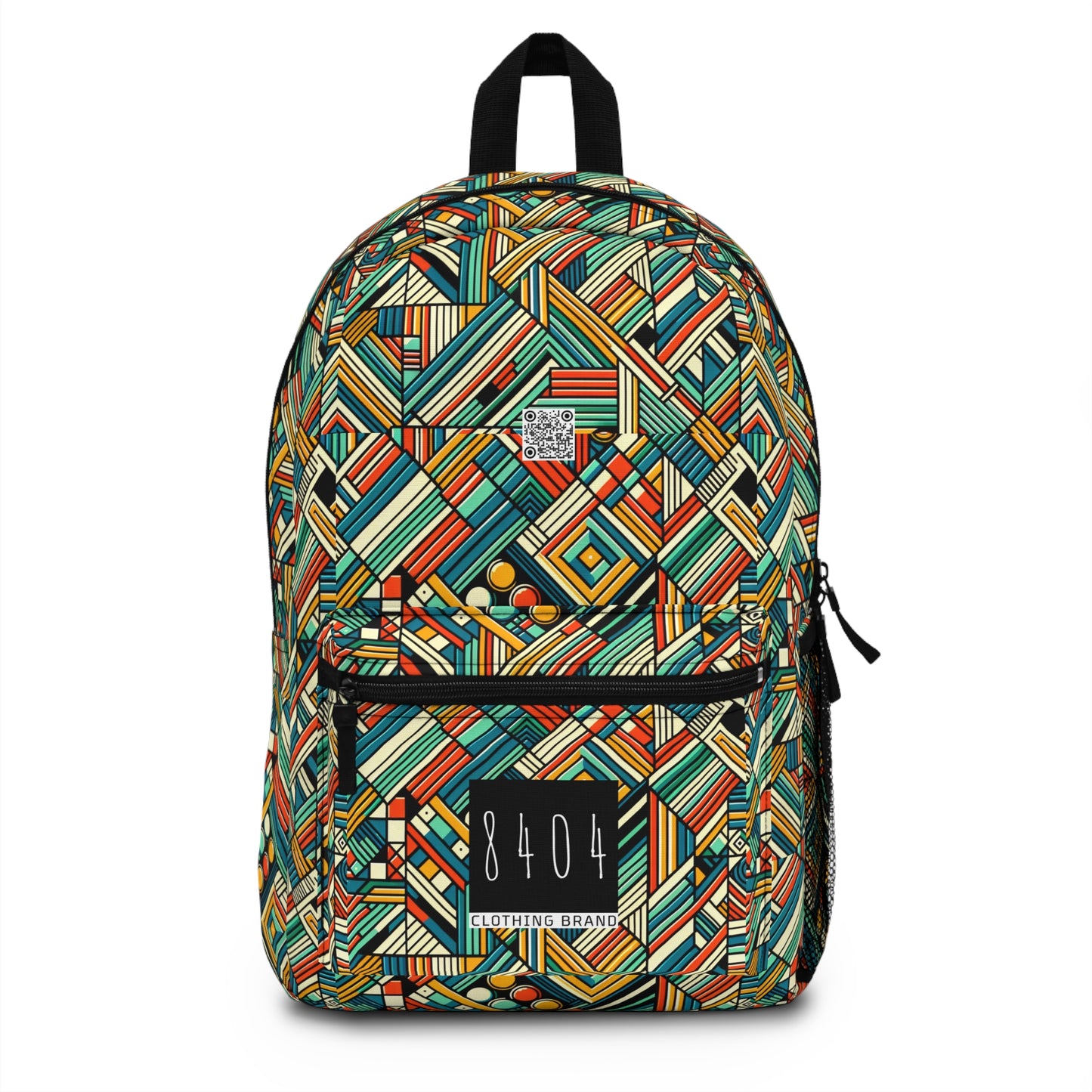 Abstract Graphic Art Modern Artistic Expression Backpack - 8404 Design-67