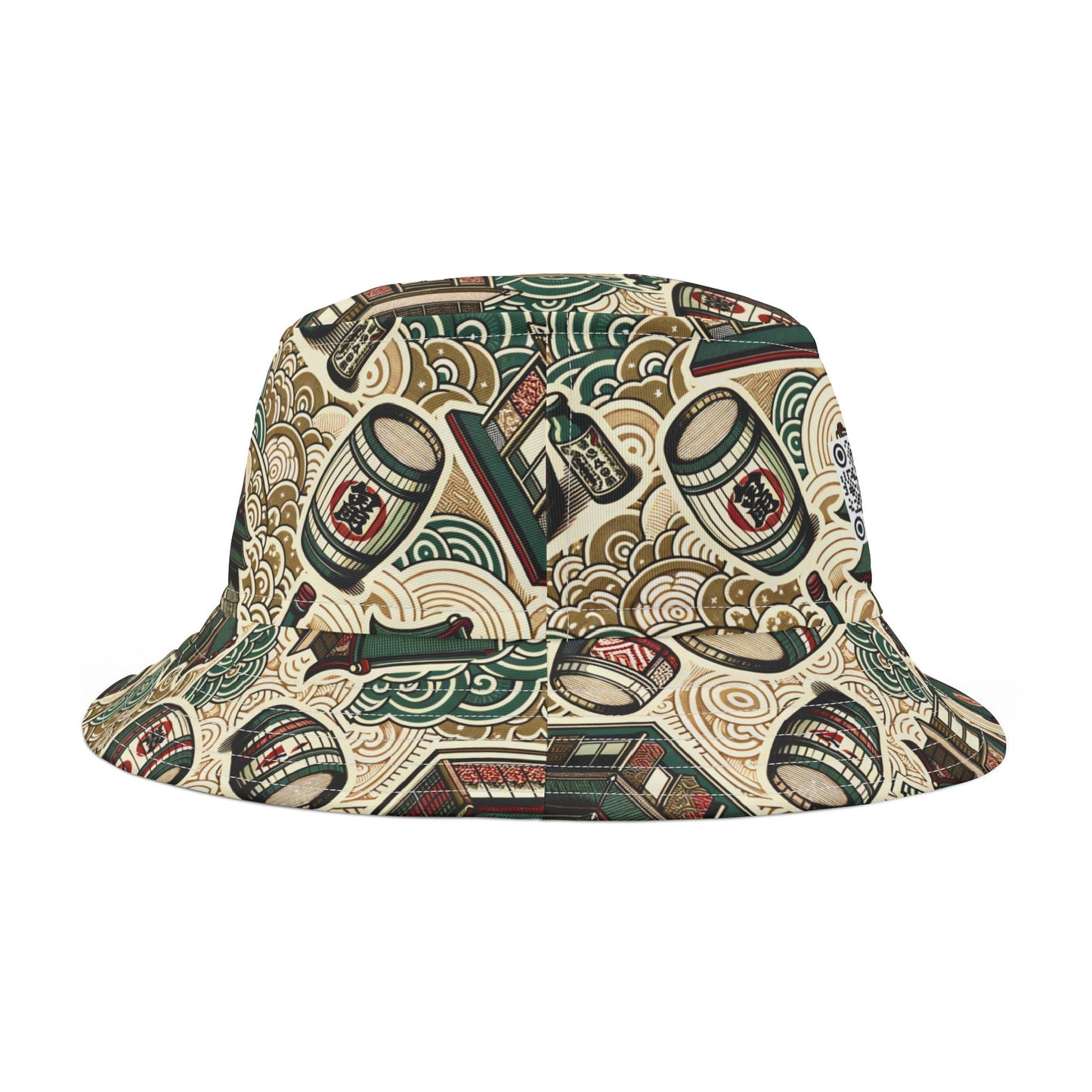 Cultural Artisanal Fusion Contemporary Cultural Elegance Bucket Hat - 8404 Design-68
