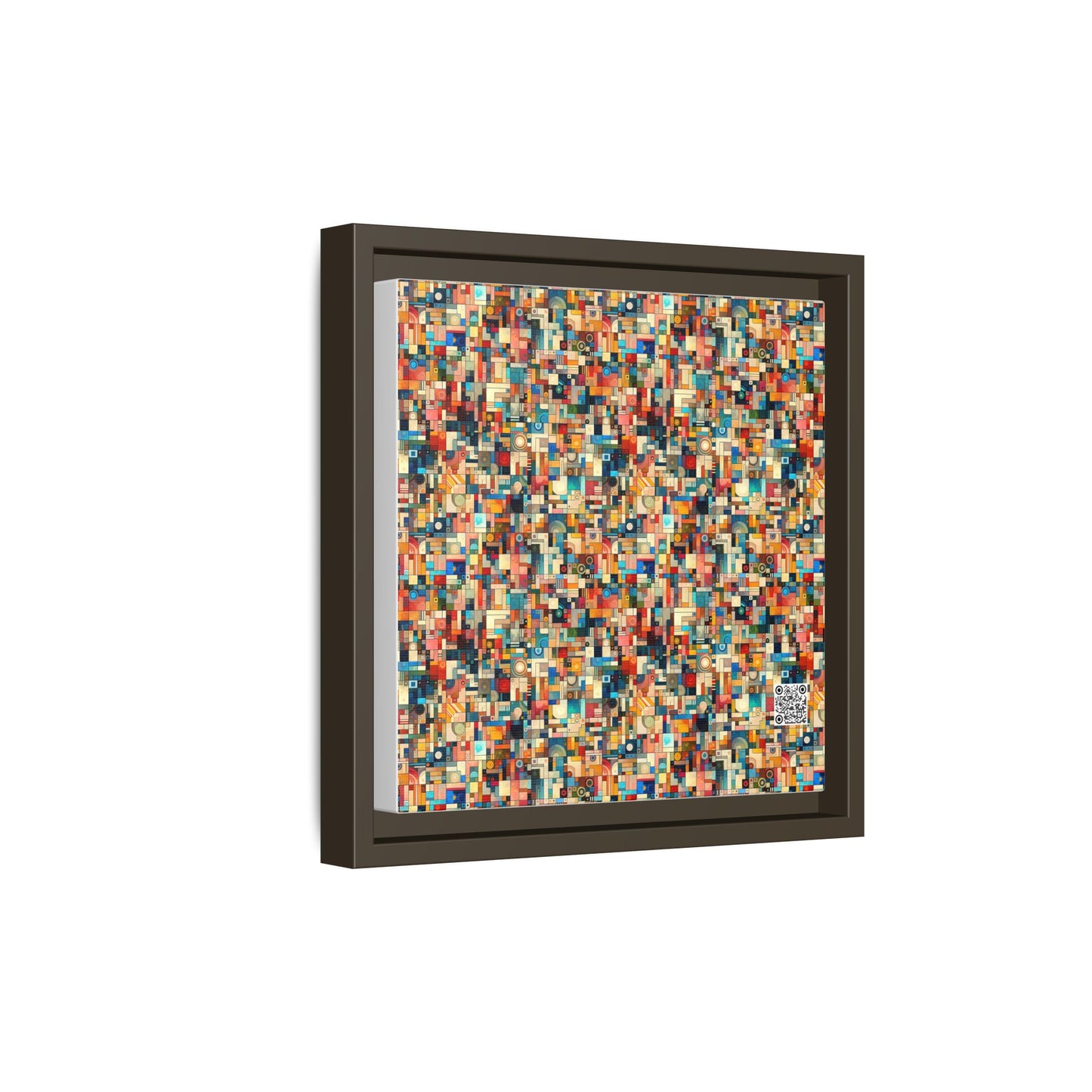 Digital Artistic Expression Artistic Streetwear Matte Canvas, Framed (multi-Color) - 8404 Design-46 B