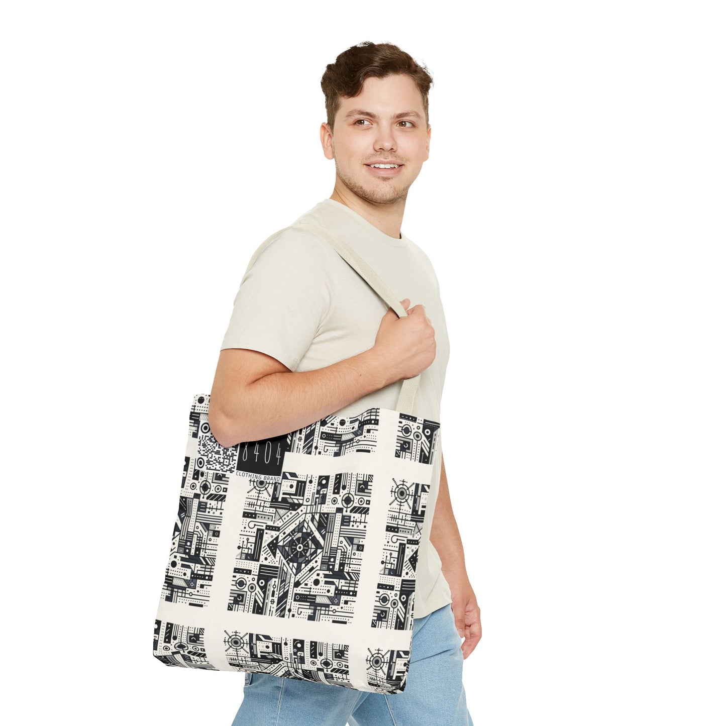 Digital Minimalism Minimalist Tech Tote Bag - 8404 Design-47
